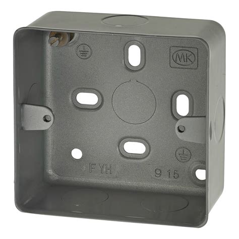 metal light socket box|2+1 metal back box.